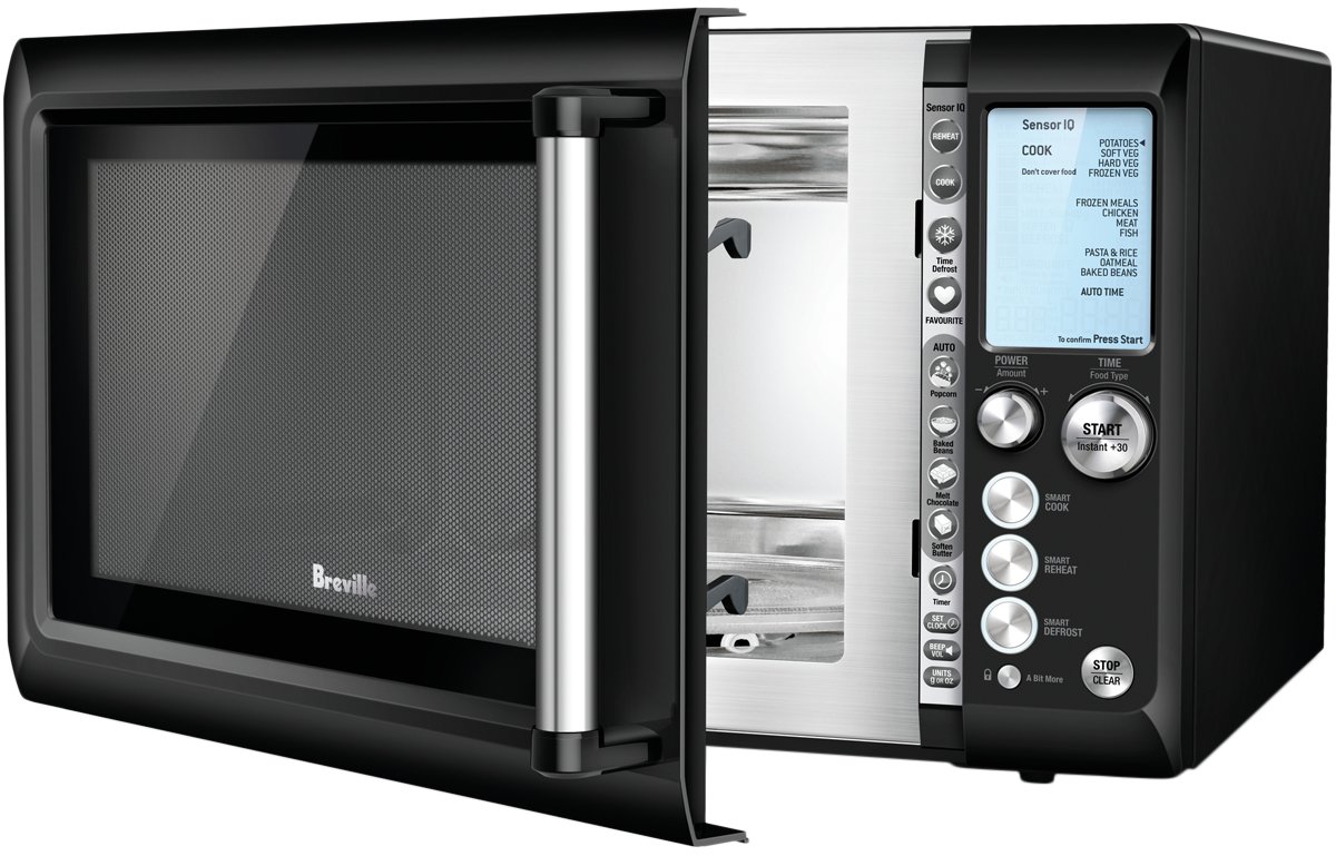 NEW Breville BMO735BKS 34L the Quick Touch Microwave Oven 1100W