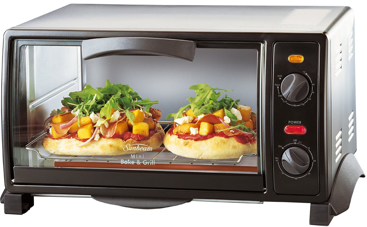 NEW Sunbeam BT2600 Mini Bake & Grill Toaster Oven 781772149011 eBay