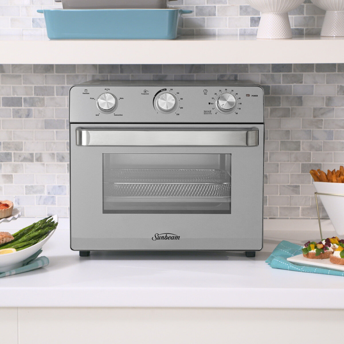 NEW Sunbeam Multi Function Oven Plus Air Fryer BT7200 9311445026793 eBay