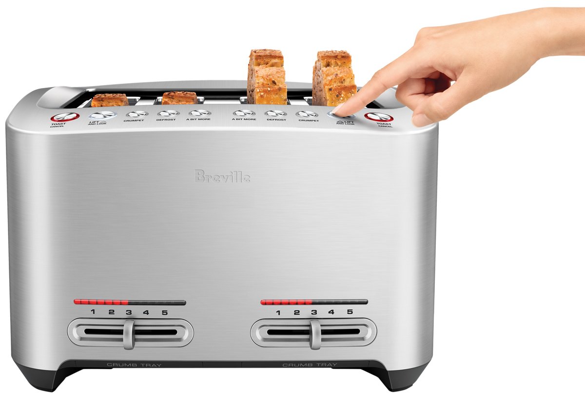 Breville BTA845 4 Slice Smart Toaster 
