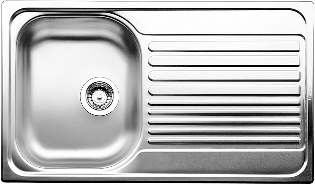 Blanco Btipo45srhd Single Bowl Right Hand Drainer Sink