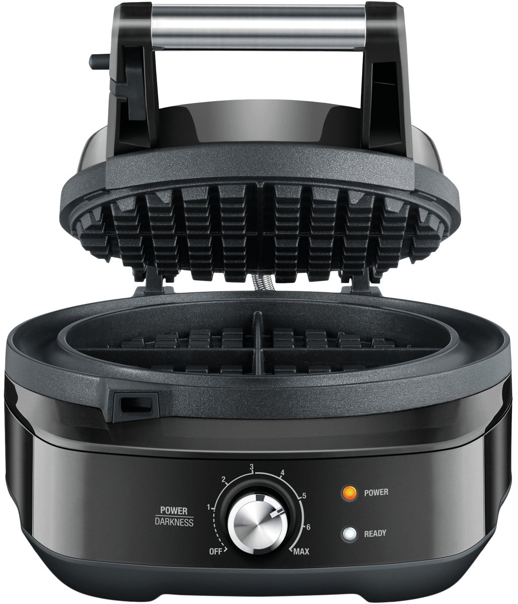 breville the no mess waffle maker bwm520bss