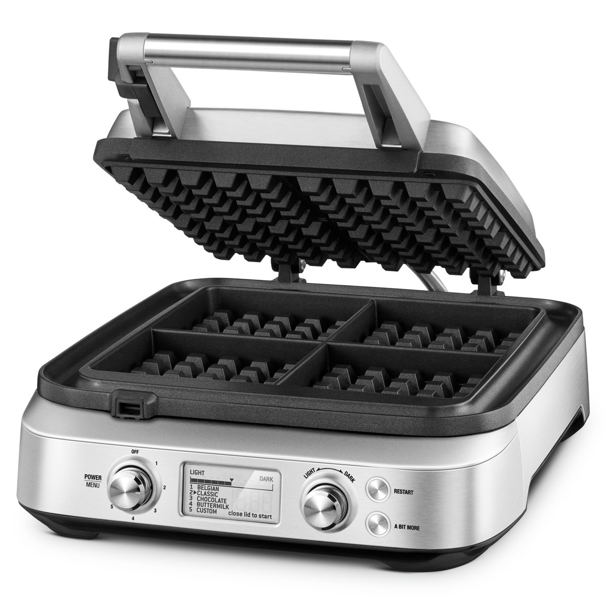 appliancesonline.com.au | Breville BWM640BSS the Smart Waffle Maker