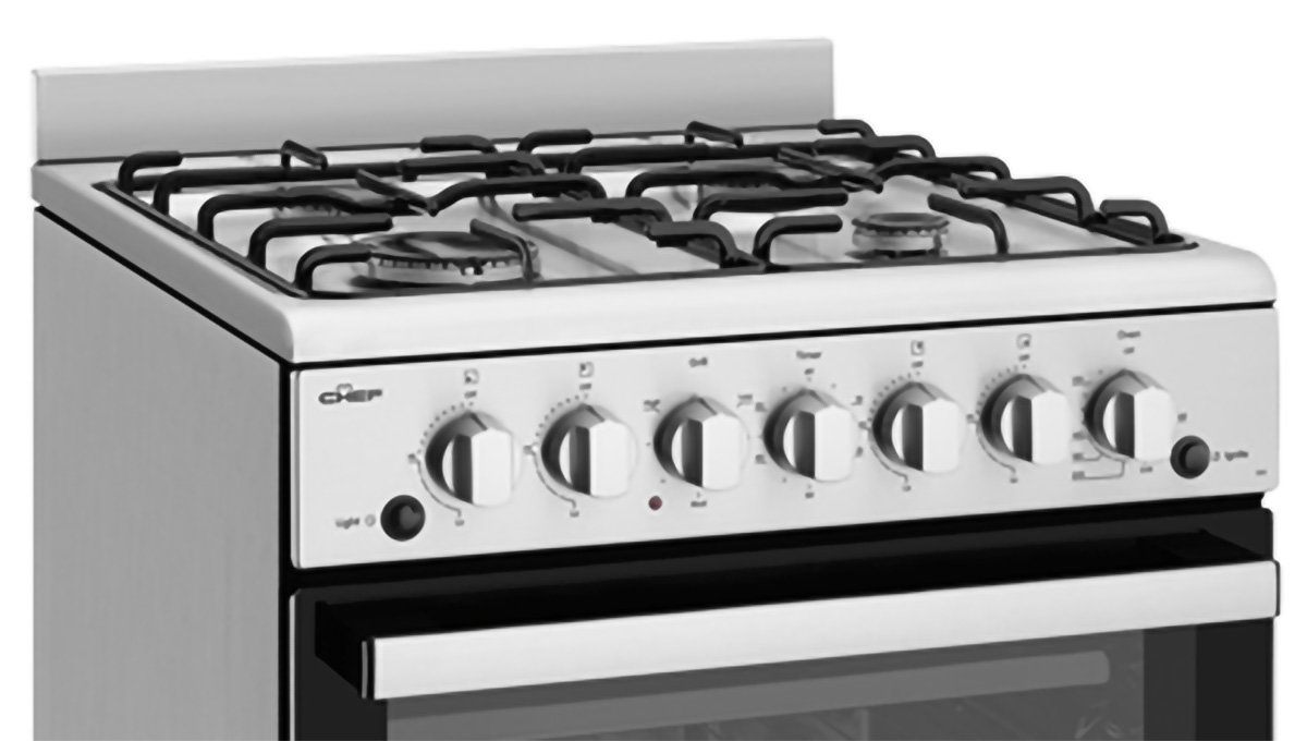 chef 54cm freestanding oven