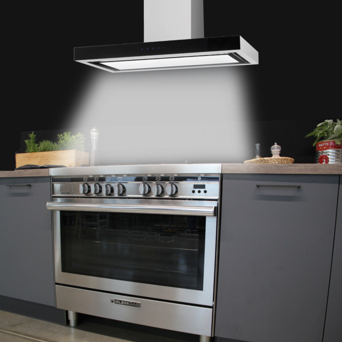 glem ck90tbtf 90cm canopy rangehood