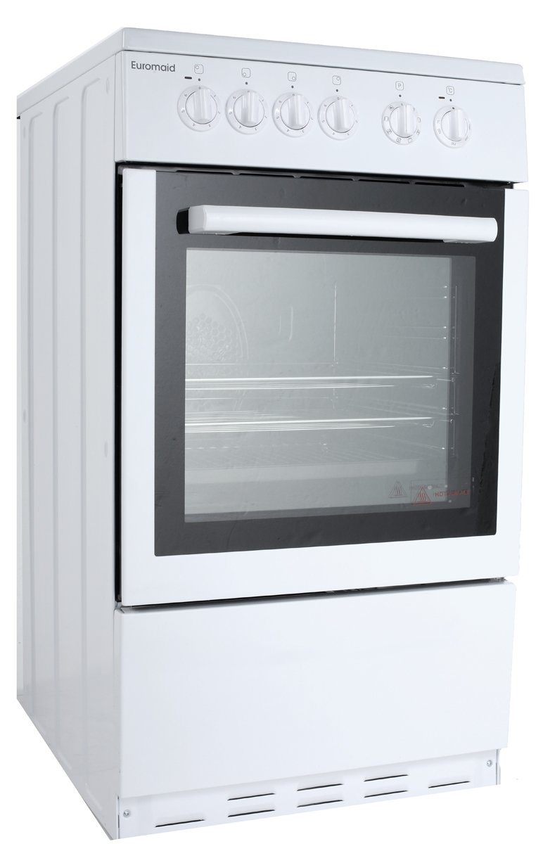 NEW Euromaid CW50 50cm Freestanding Electric Oven/Stove 8690842855443