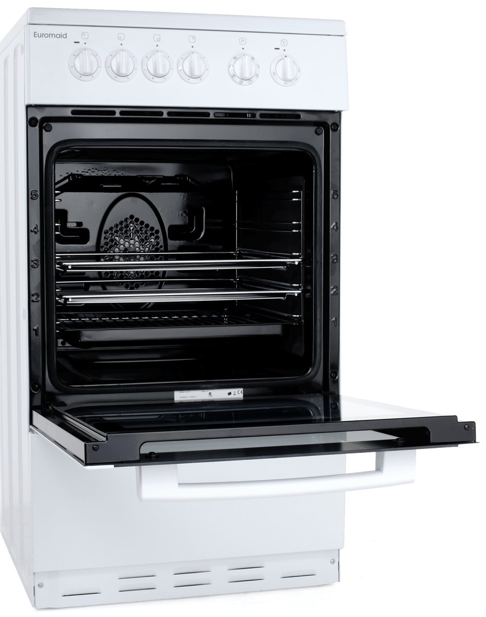 NEW Euromaid CW50 50cm Freestanding Electric Oven/Stove 8690842855443