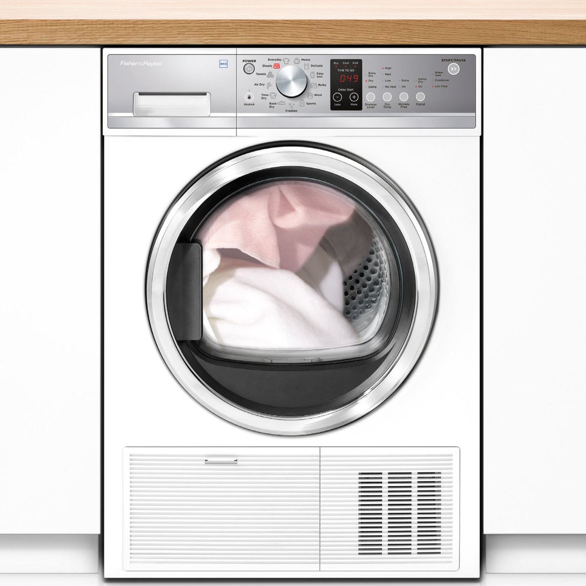 Fisher & Paykel DE8060P2 8kg Heat Pump Dryer Appliances Online