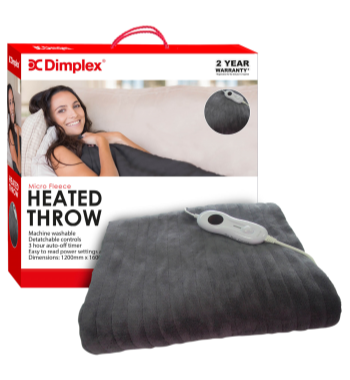 dimplex heated throw