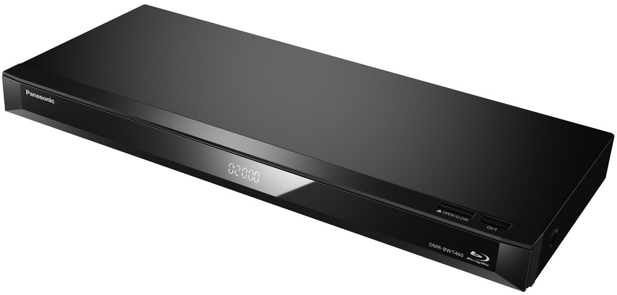 NEW Panasonic DMRBWT460GN 3D BluRay Disc DVD Recorder with Twin HD