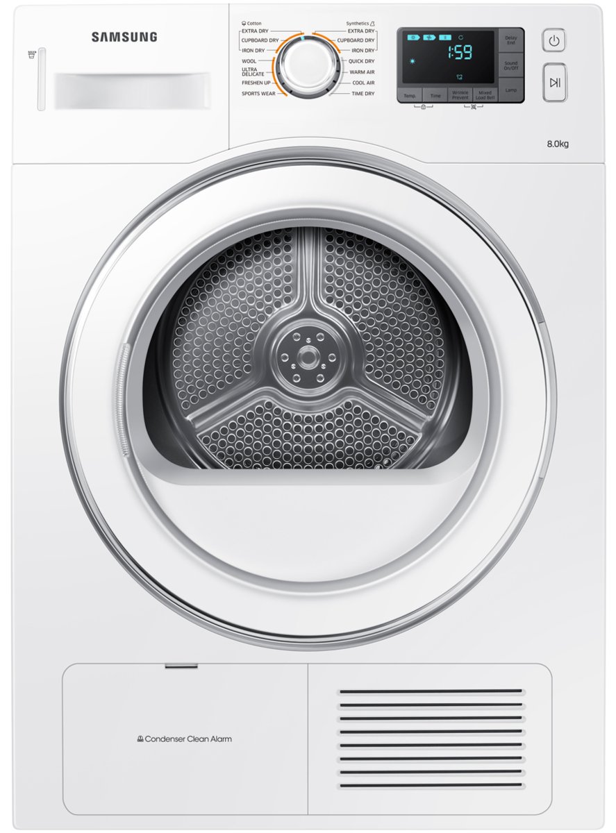 Samsung DV80H4100CW 8kg Condenser Dryer Reviews Appliances Online