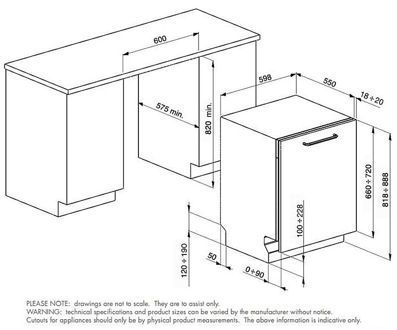 BOSCH SMV50D10EU 600mm Fully Integrated Dishwasher 博西, 54 OFF