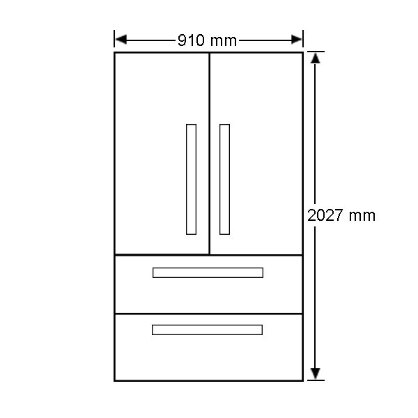 Liebherr ECBN6256 585L French Door Integrated Fridge Appliances Online