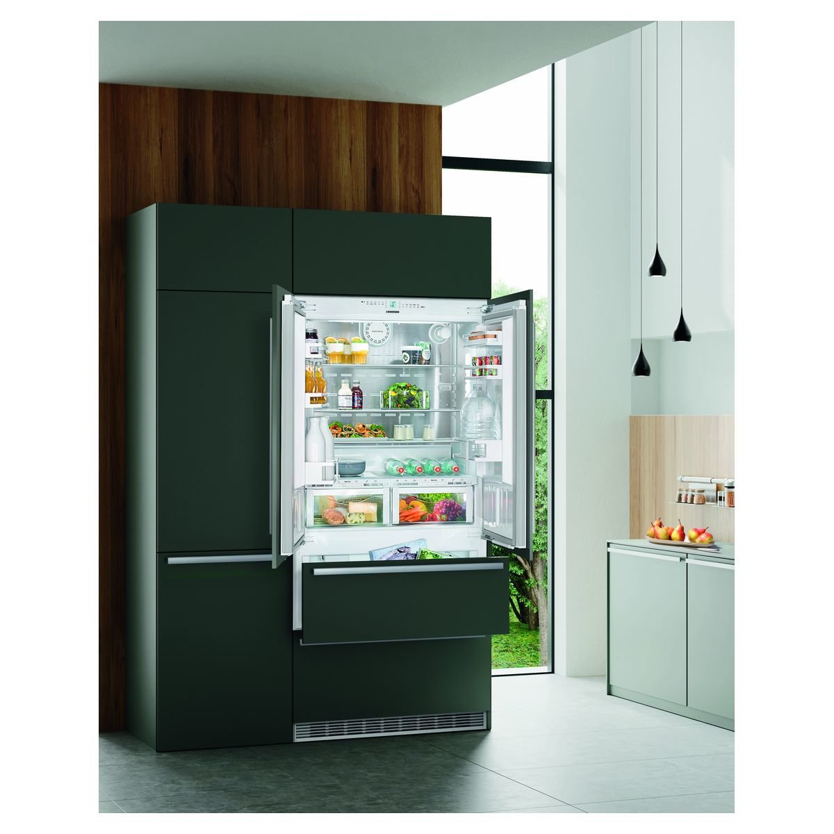 Liebherr Ecbn6256 585l Integrated French Door Fridge Appliances