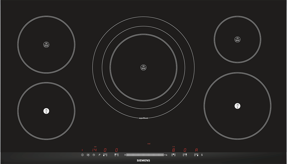 siemens 900mm induction hob