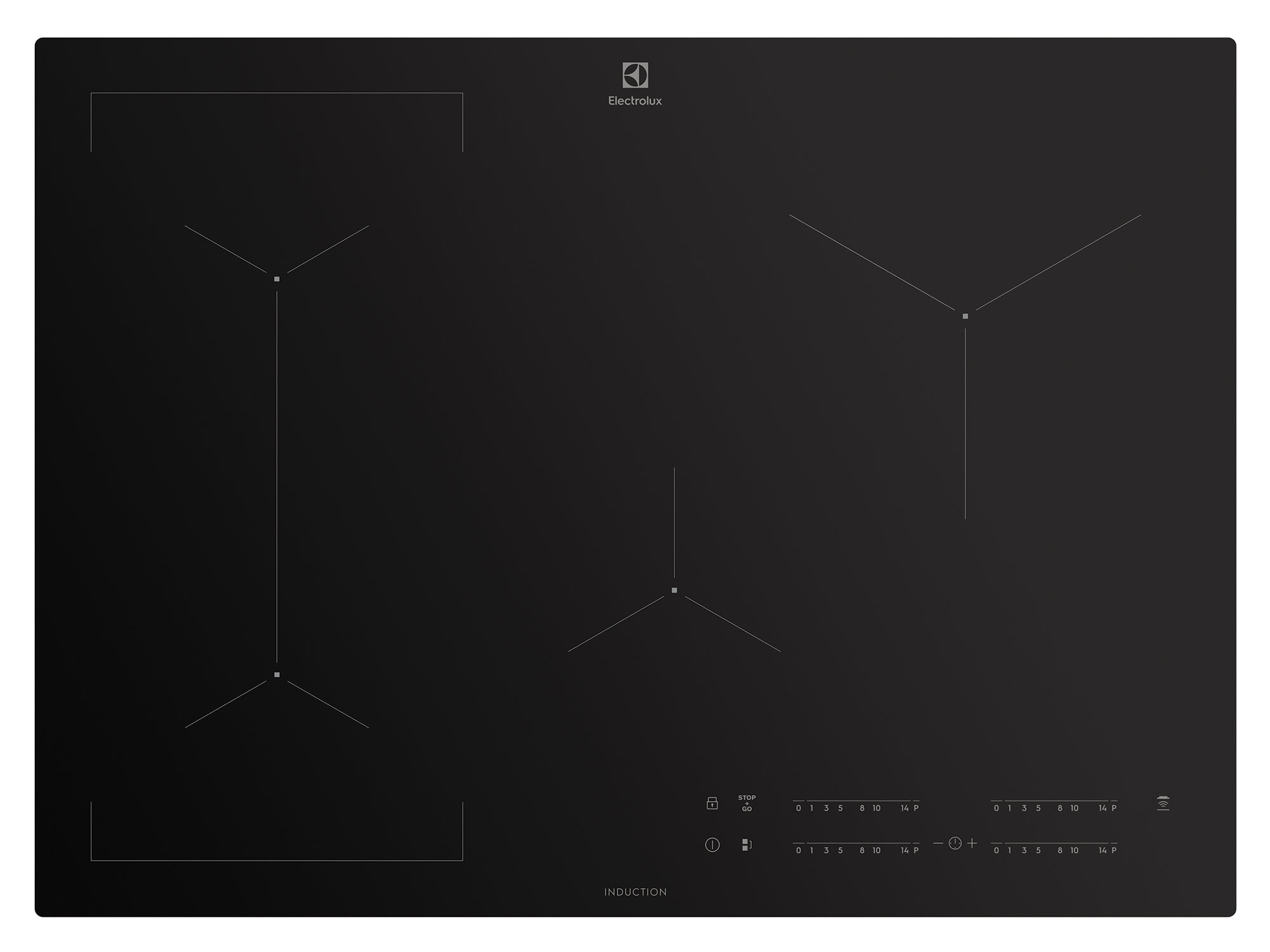 electrolux 60cm induction cooktop ehi635bd