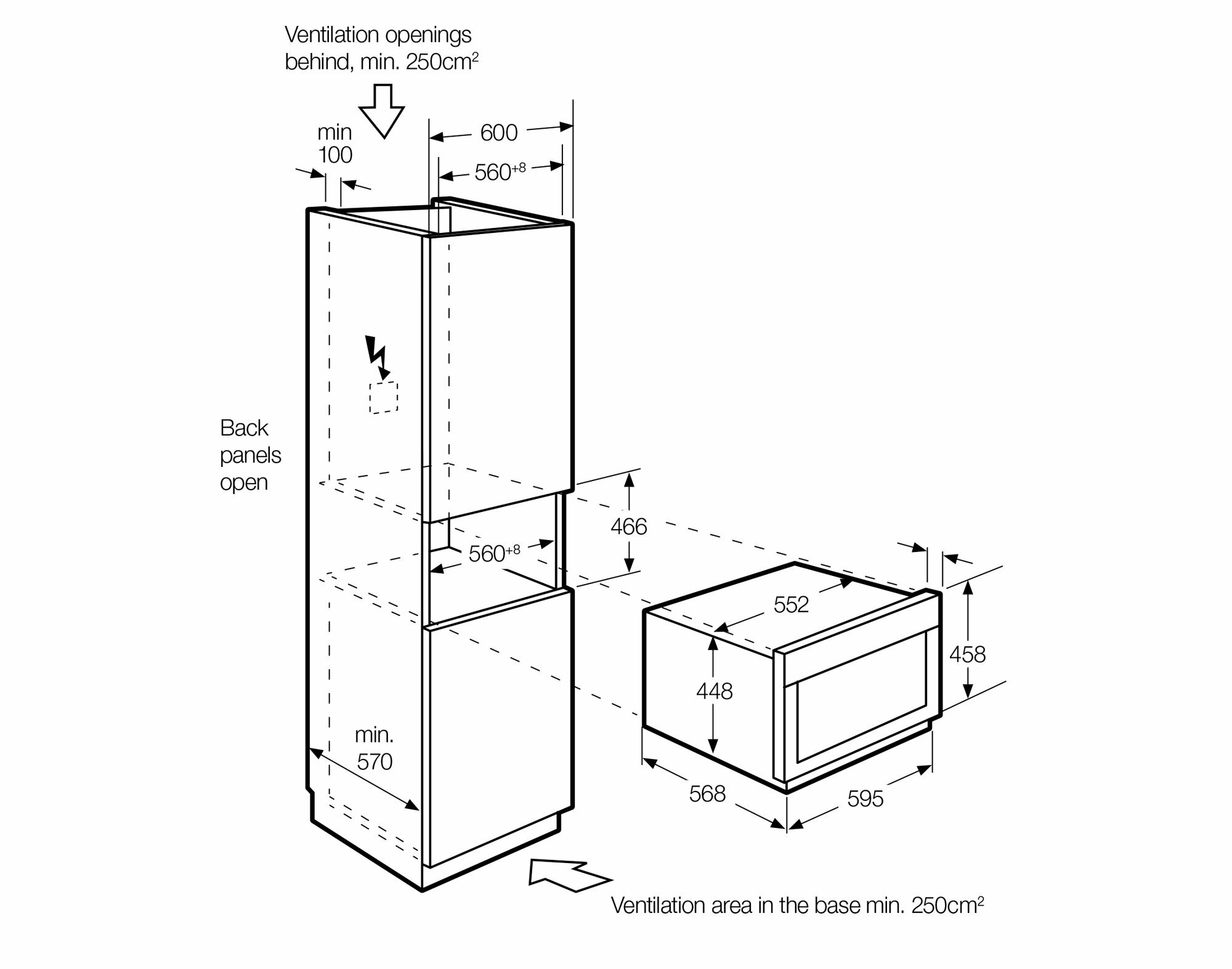 Siemens IQ700 21L 900W Built In Microwave With Grill, 57 OFF