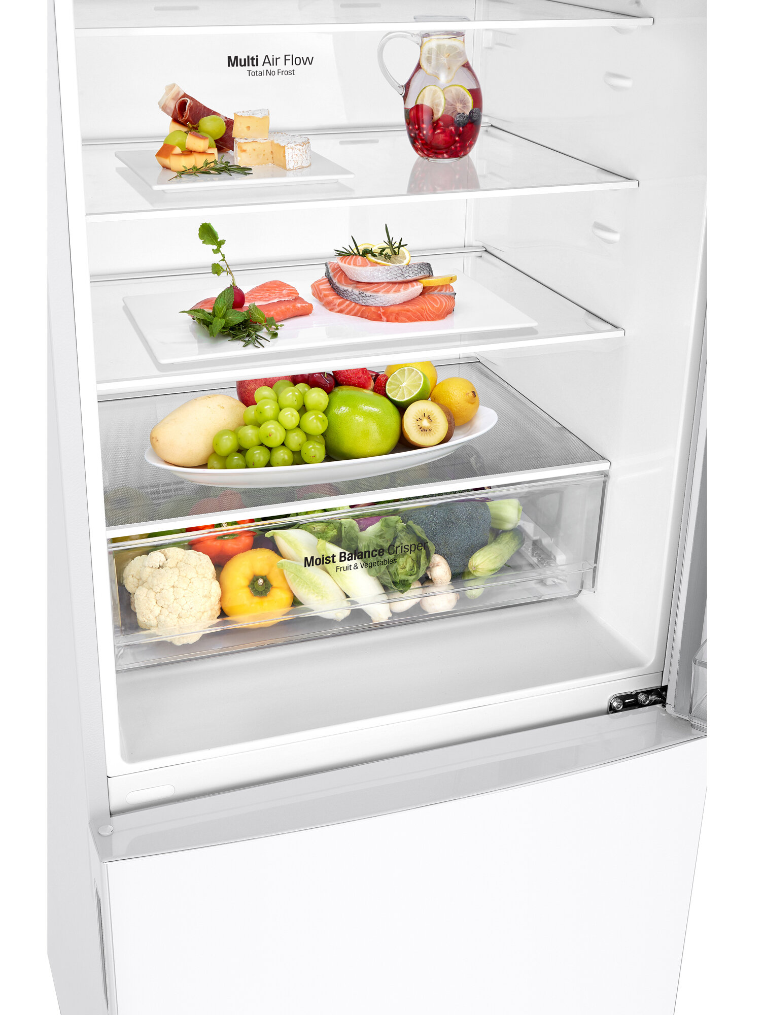 NEW LG 454L Bottom Mount Fridge GB455WL eBay