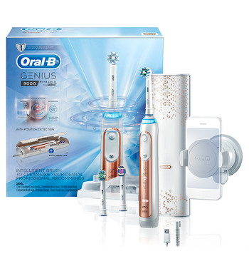 Oral B Gen9000rg Genius 9000 Rose Gold Toothbrush Appliances Online