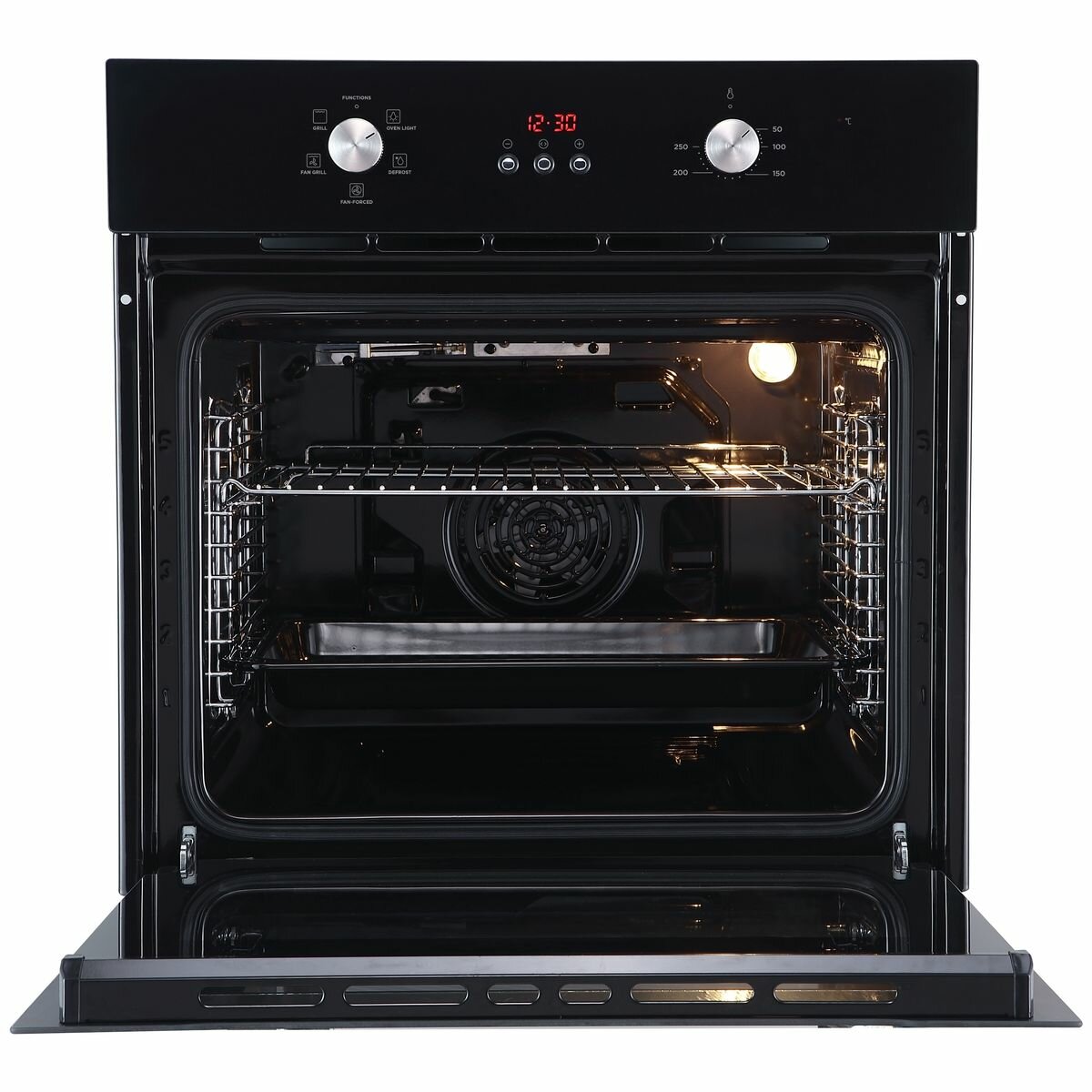 fitted electric oven and grill