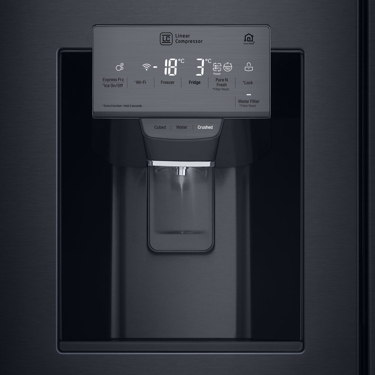 NEW LG GFV910MBSL 910L InstaView French Door Fridge 8806098171439 eBay