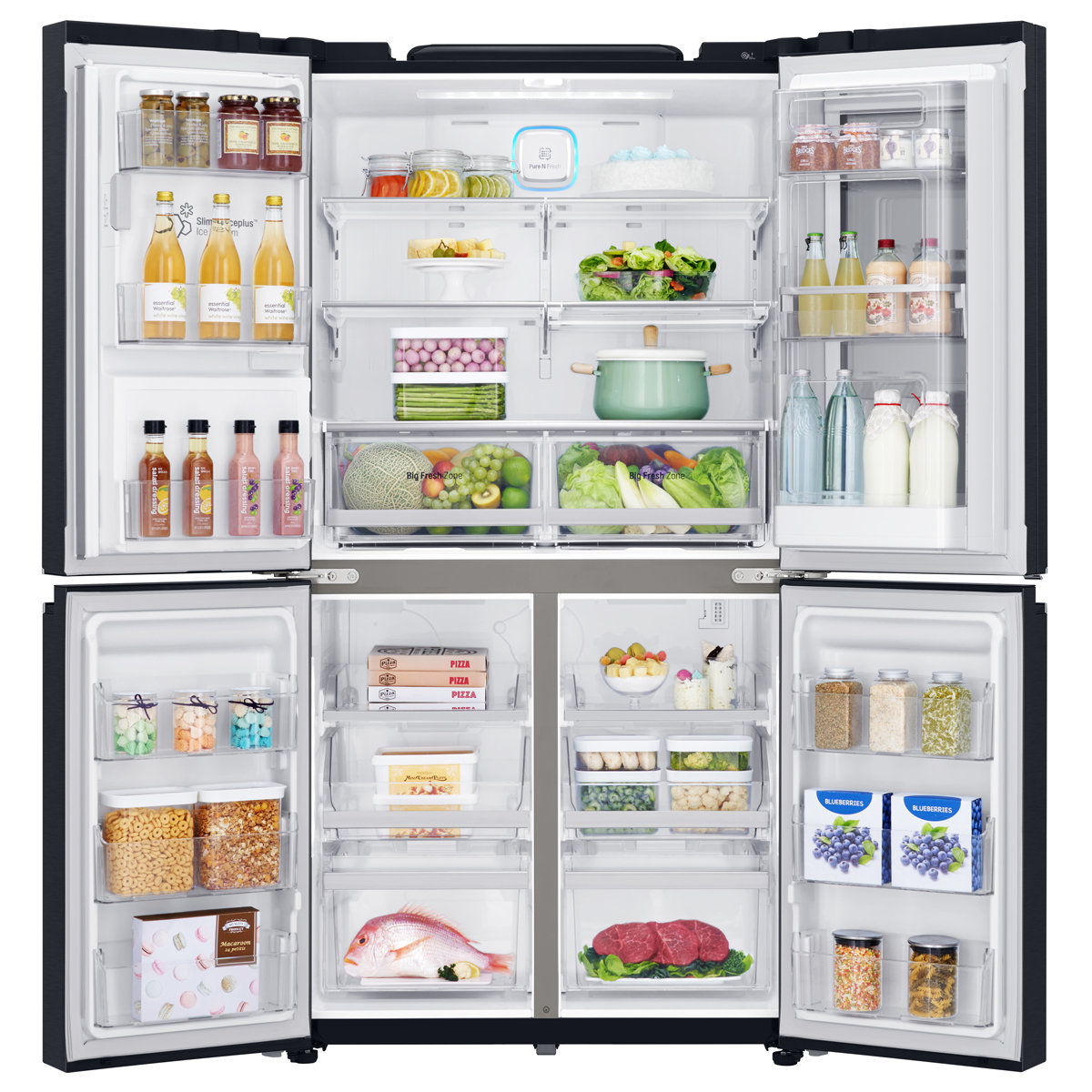 Lg 910l Instaview French Door Fridge Gf V910mbsl Appliances Online