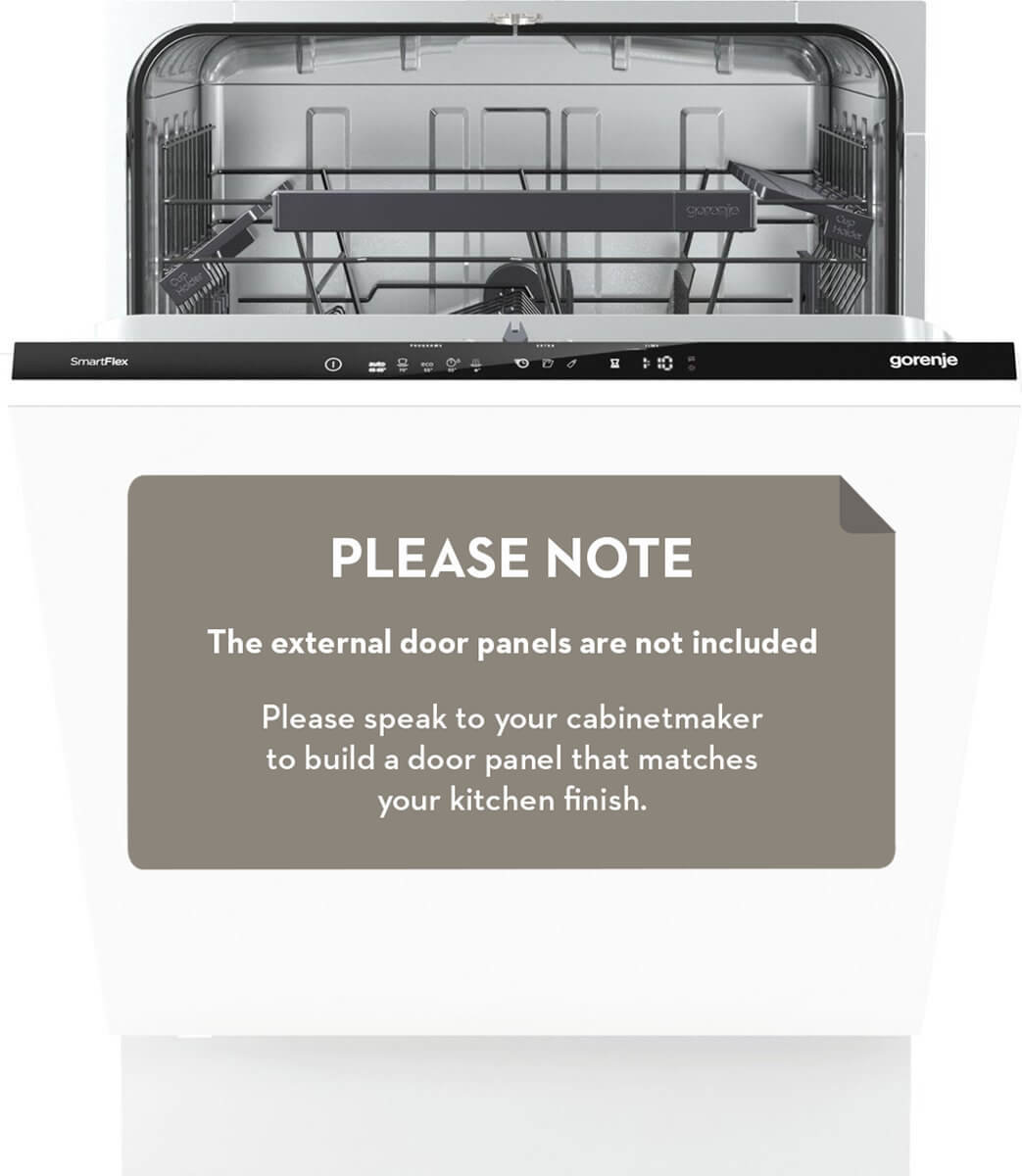 gorenje integrated dishwasher