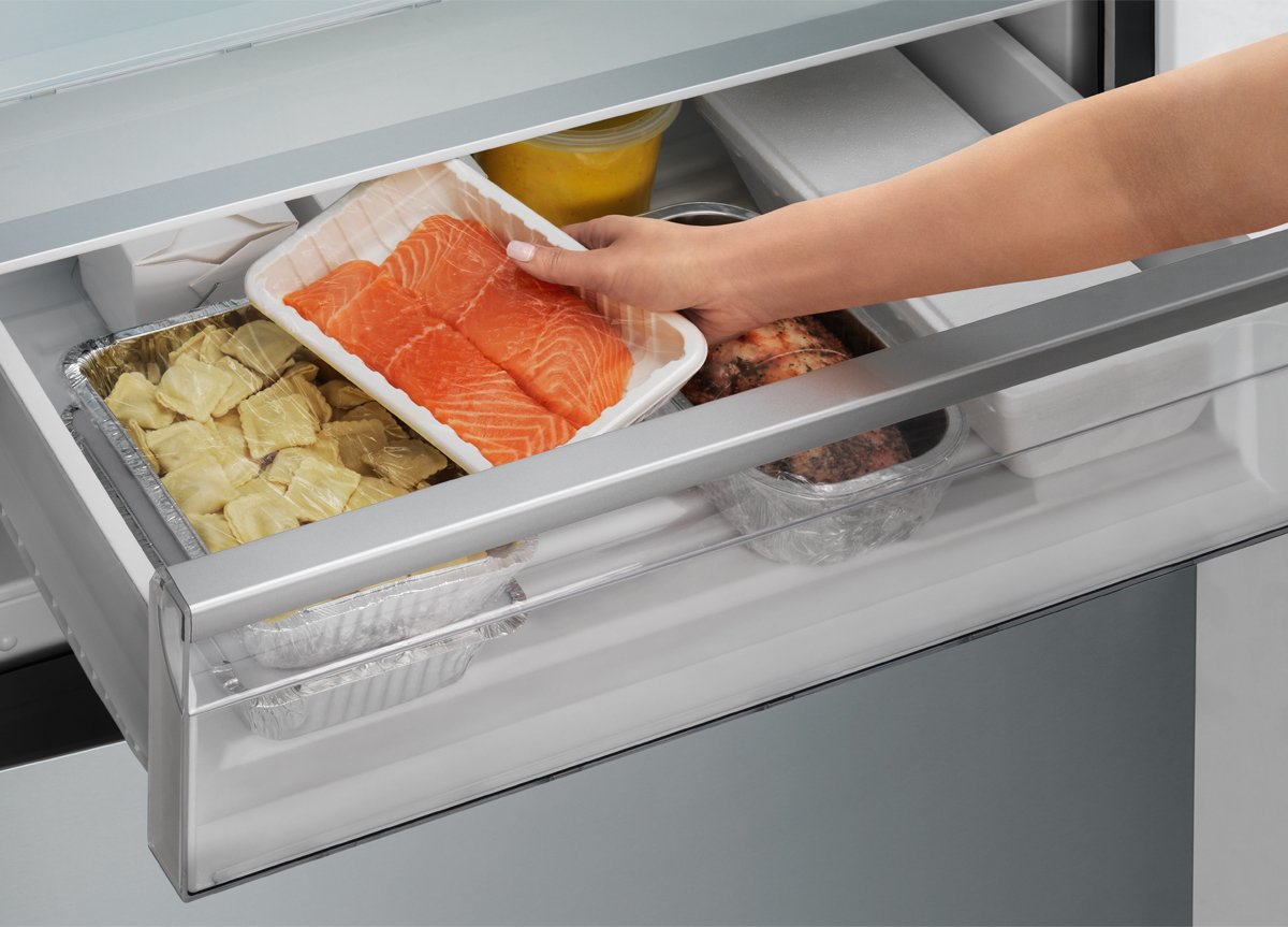 NEW Haier 450L Bottom Mount Fridge HBM450SA1 9415112612224 eBay