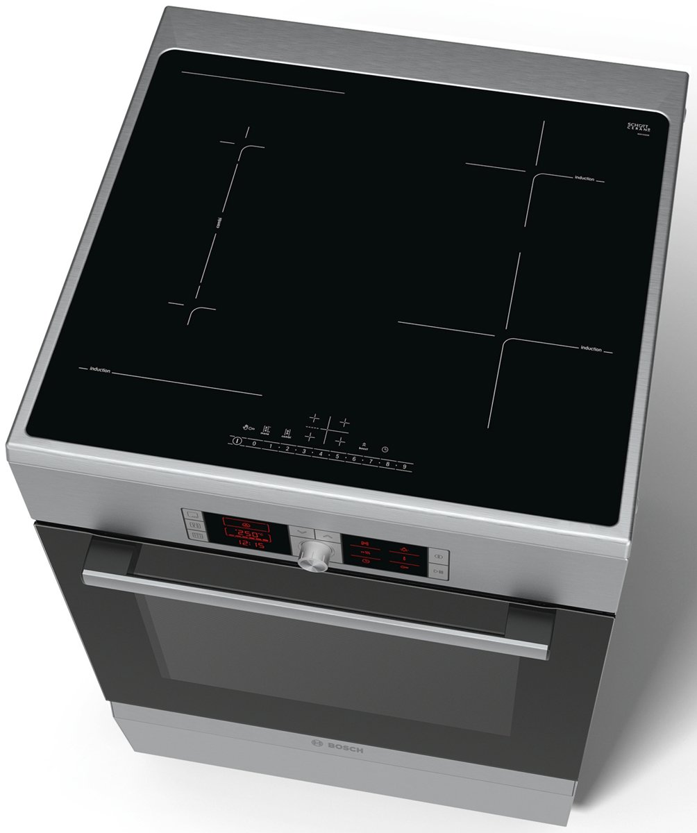 bosch freestanding oven induction