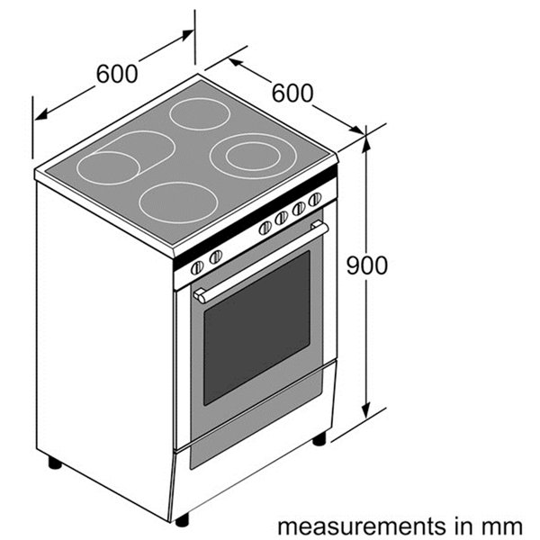 Bosch Hce858451a Freestanding Electric Oven Stove Appliances Online
