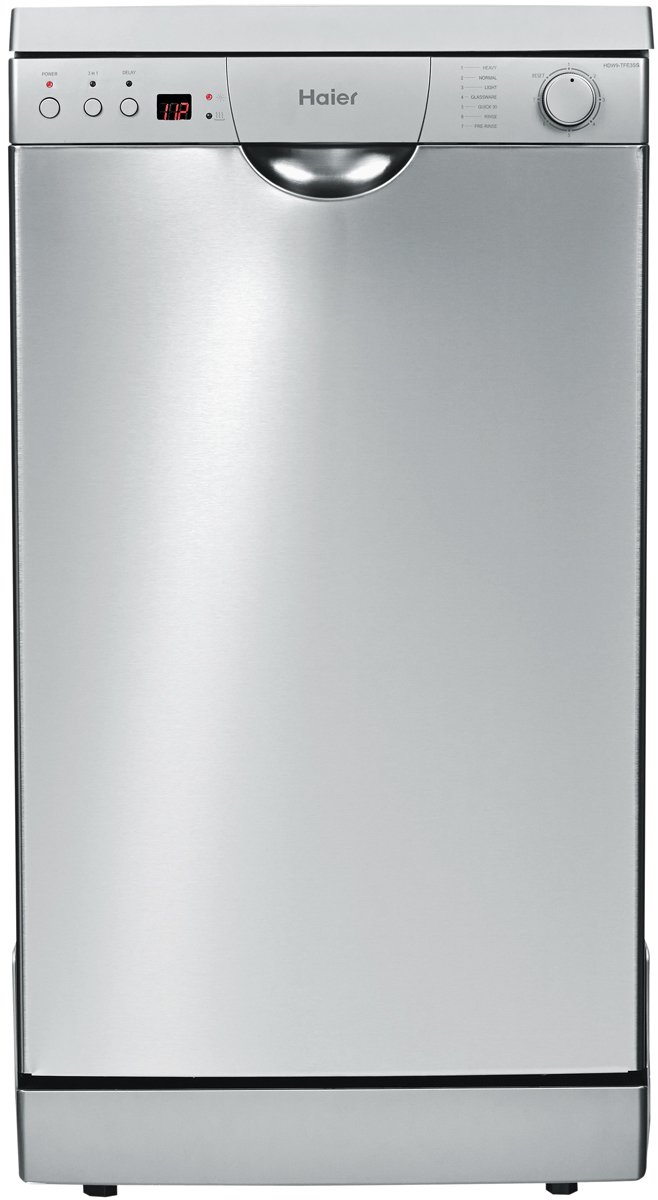 haier stainless steel freestanding dishwasher