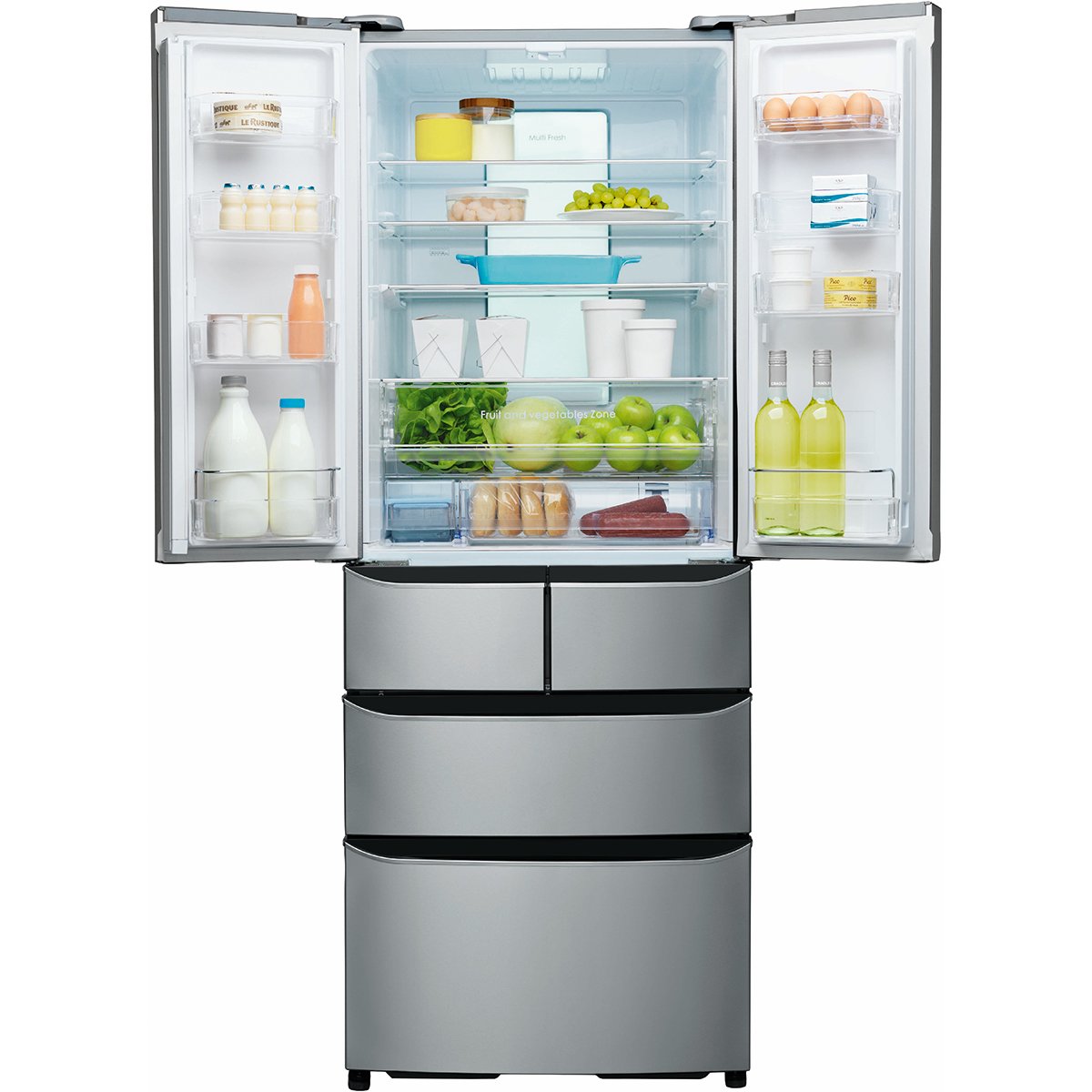 Details About New Haier 440l French Door Fridge Hmd440x