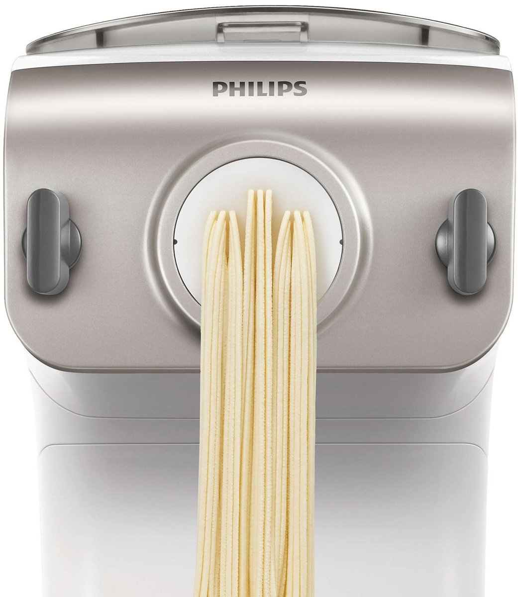 blanco Philips Premium collection HR2355/12 200 W, 220-240, 215 mm, 343 mm, 300 mm, 7,5 kg Máquina para pasta 