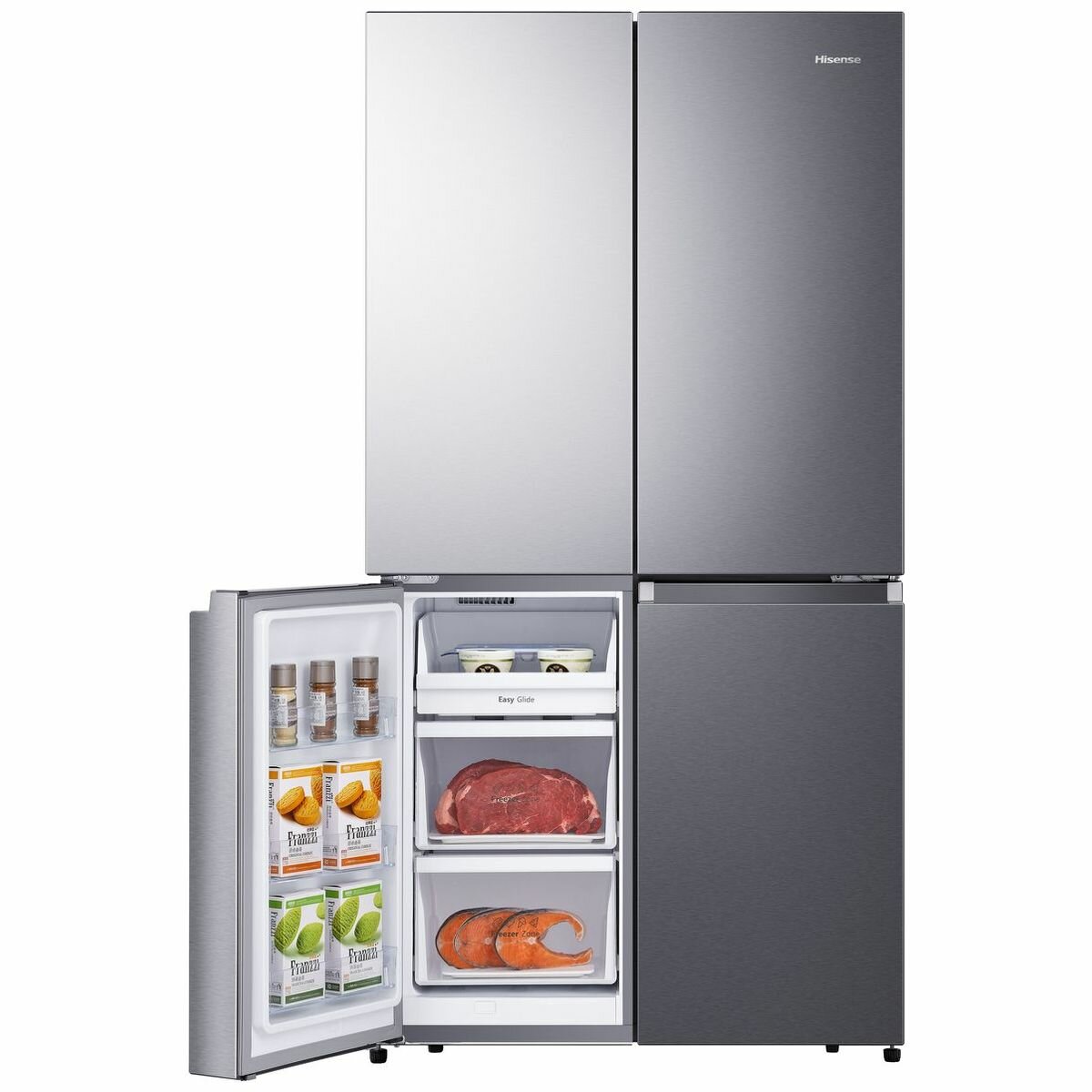 Hisense 670l Pureflat French Door Fridge Hr6cdff670s Appliances Online