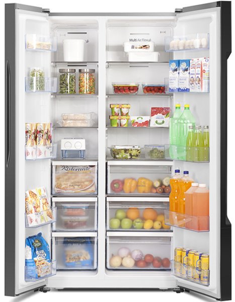 hisense 624l side by side fridge review