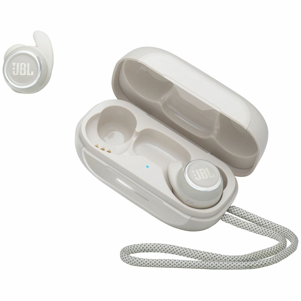 JBL Reflect Mini NC TWS Sport Headphones - White JBLREFLMININCWHT |  Appliances Online