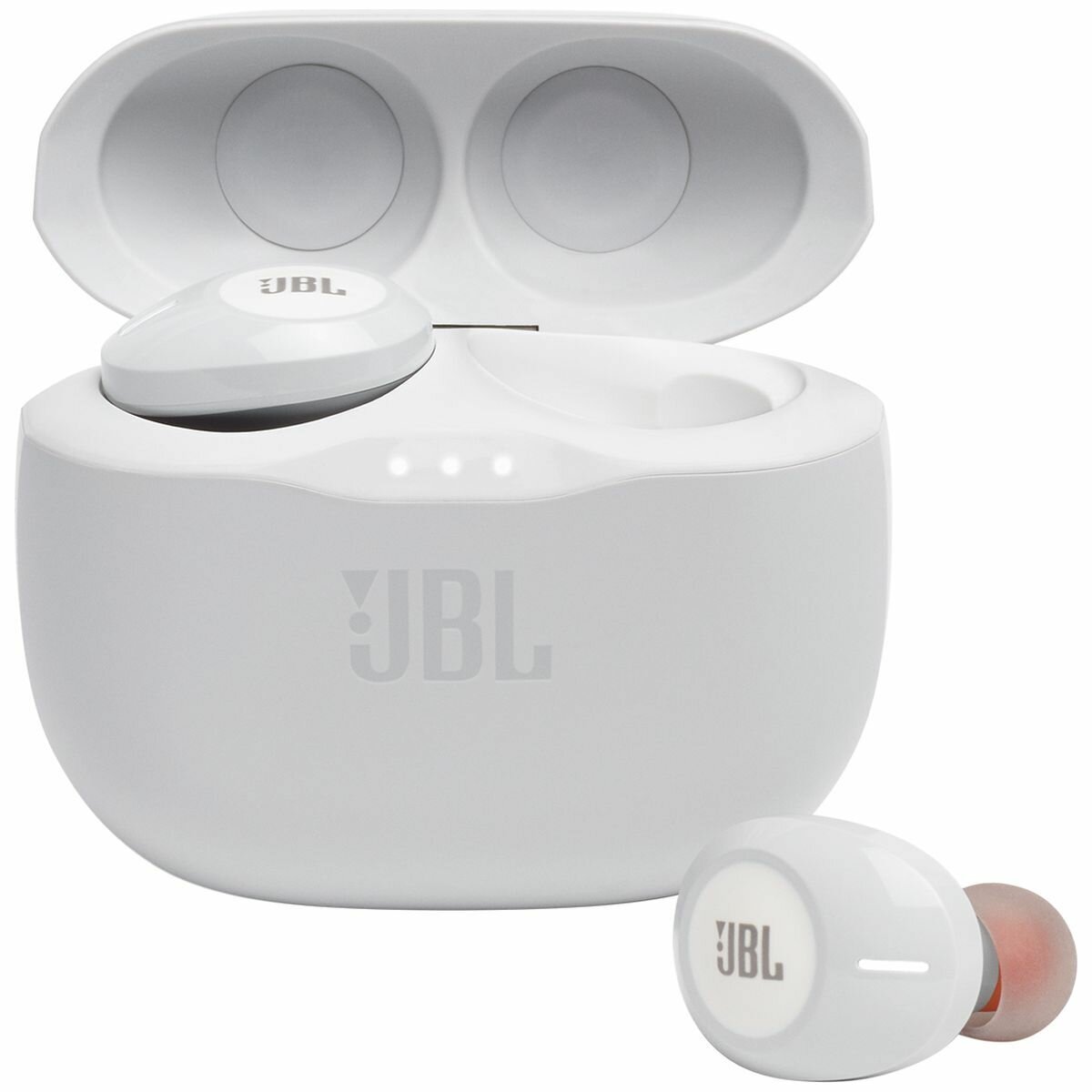 JBL Tune 125 TWS True Wireless In-Ear Headphones - White JBLT125TWSWHTAS |  Appliances Online