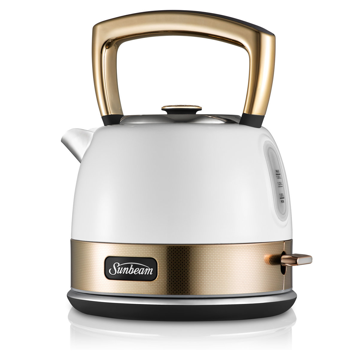 NEW Sunbeam KE4410WGTA4440WG New York Pot Kettle and 4 Slice Toaster