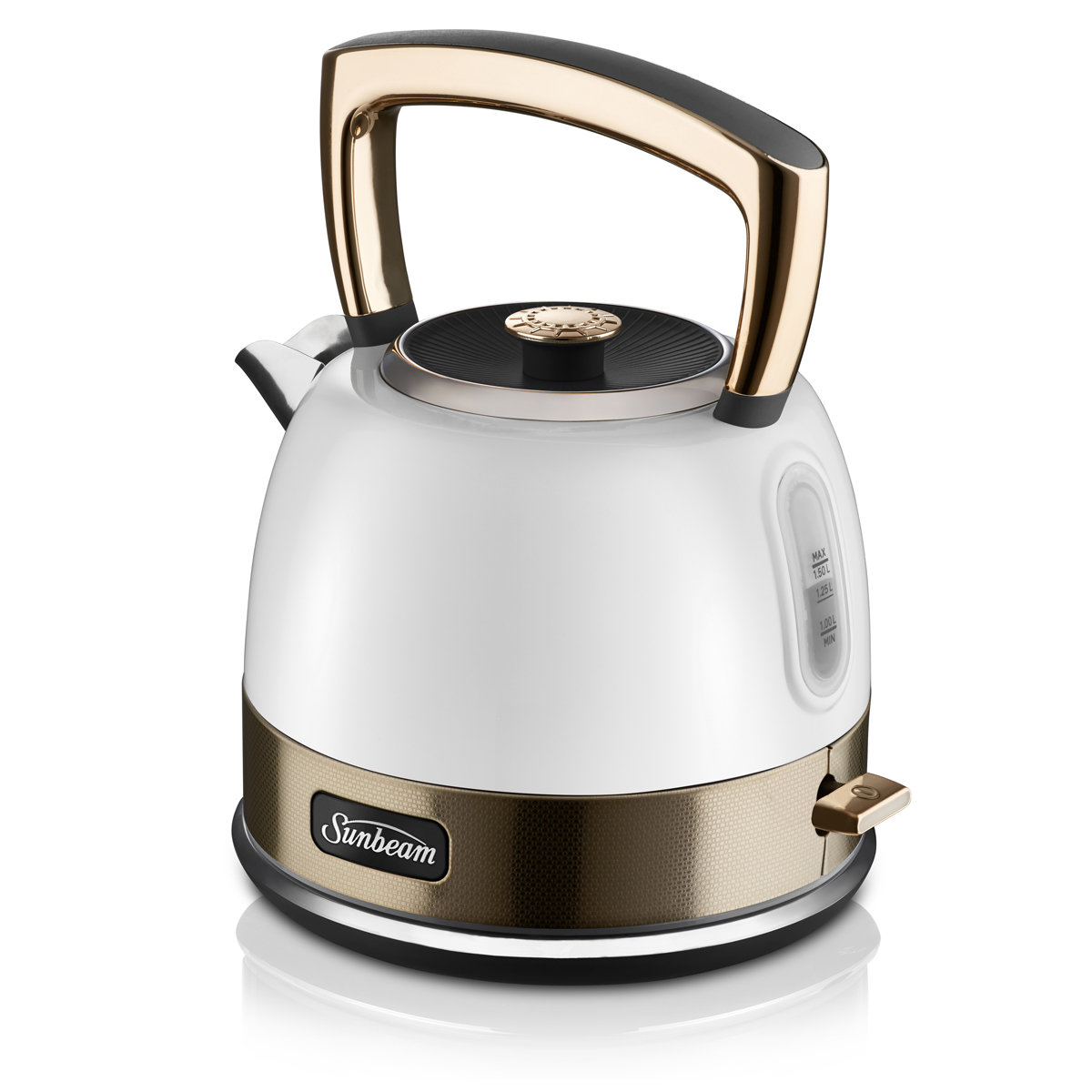 NEW Sunbeam KE4410WGTA4440WG New York Pot Kettle and 4 Slice Toaster