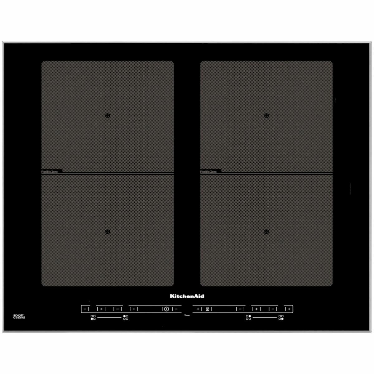 Kitchenaid 65cm Dual Flexi Induction Cooktop Khid4 65510 Appliances Online