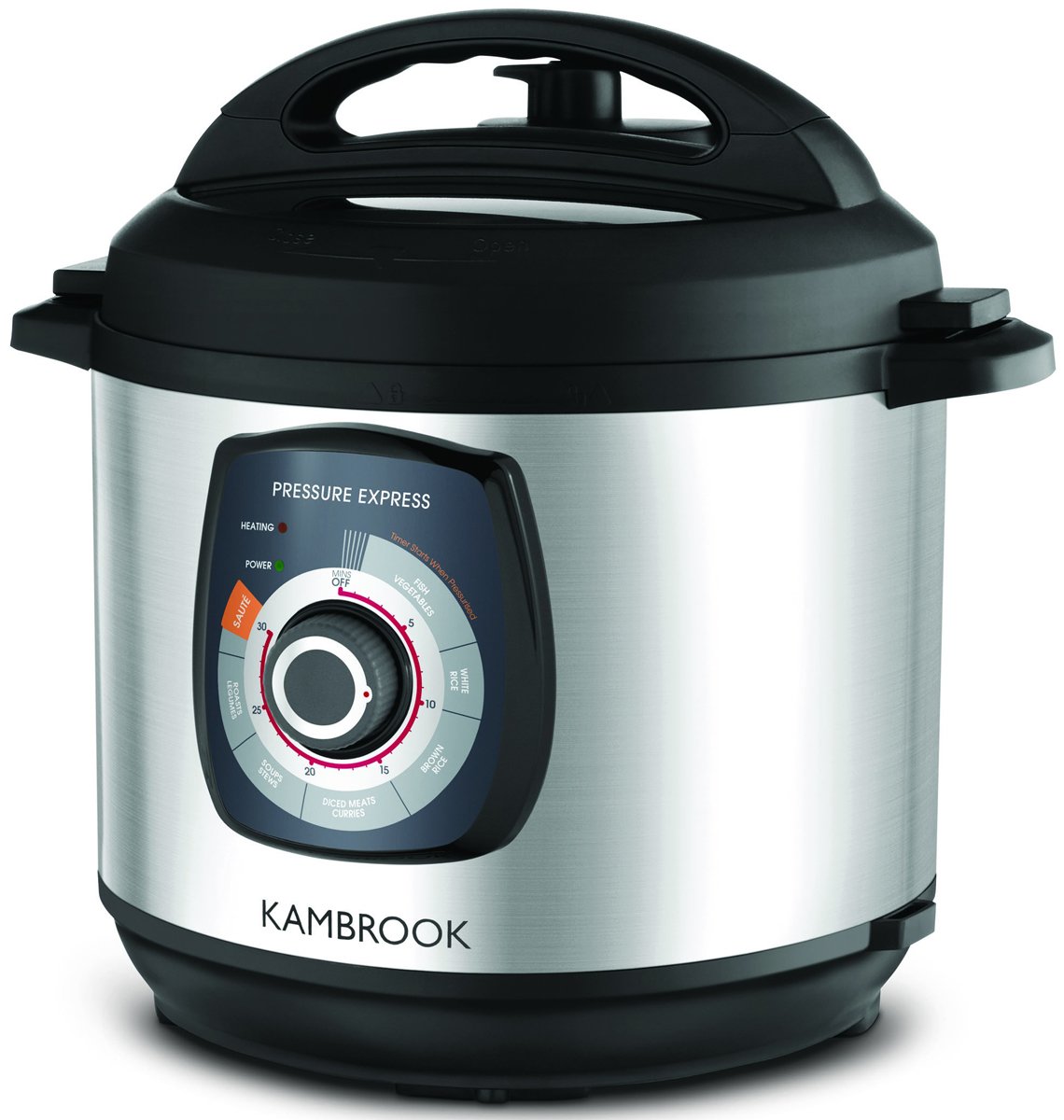Kambrook KPR620BSS Pressure Express Pressure Cooker Sauté & Pressure Cook 