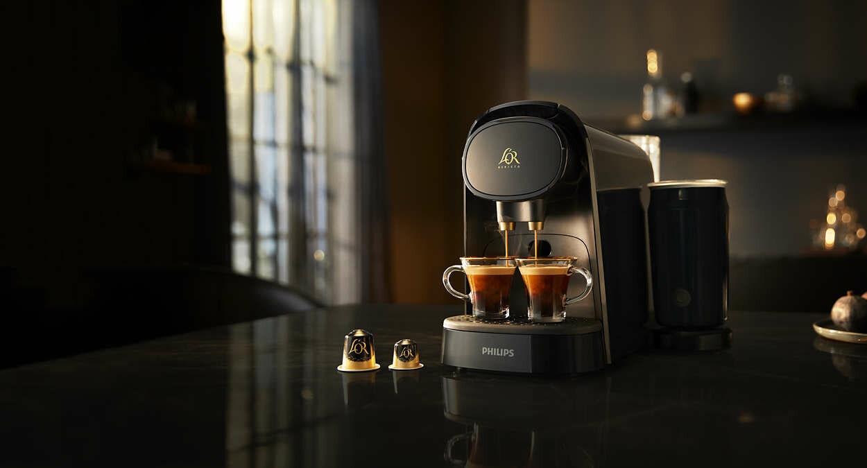 lor philips barista capsule machine