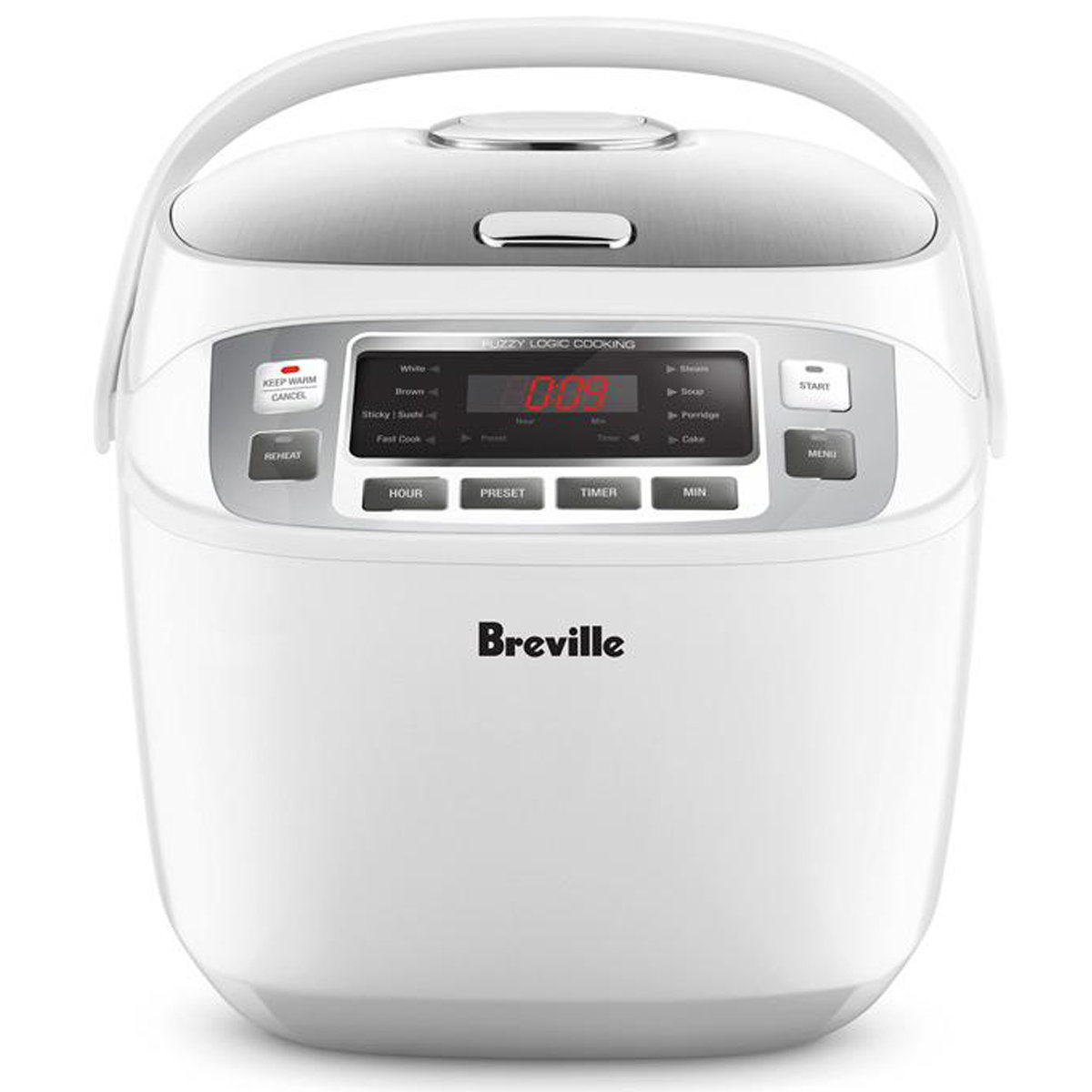 undefined | Breville LRC480WHT the Smart Rice Box Rice Cooker