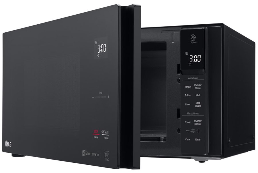 NEW LG MS2596OB 25L NeoChef Smart Inverter 1000W Microwave Oven 8806087857566 eBay