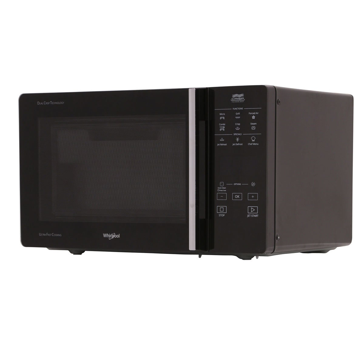 Whirlpool MWCF25BK 25L CrispFry Microwave Oven | Appliances Online