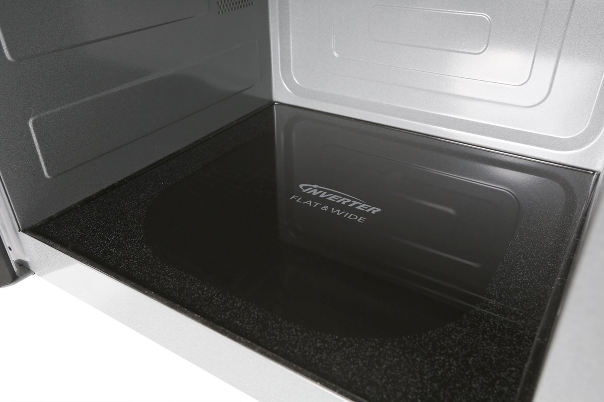 panasonic 27l flatbed inverter microwave review