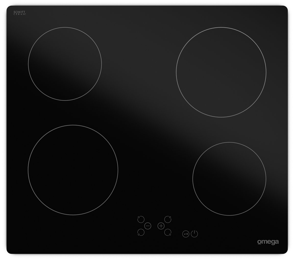 Omega Oc64tz 60cm Ceramic Electric Cooktop Appliances Online