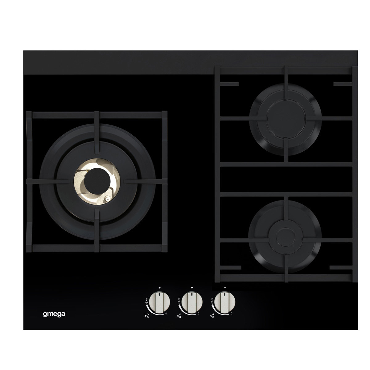 NEW Omega OCG63FFX 60cm Natural Gas Cooktop eBay