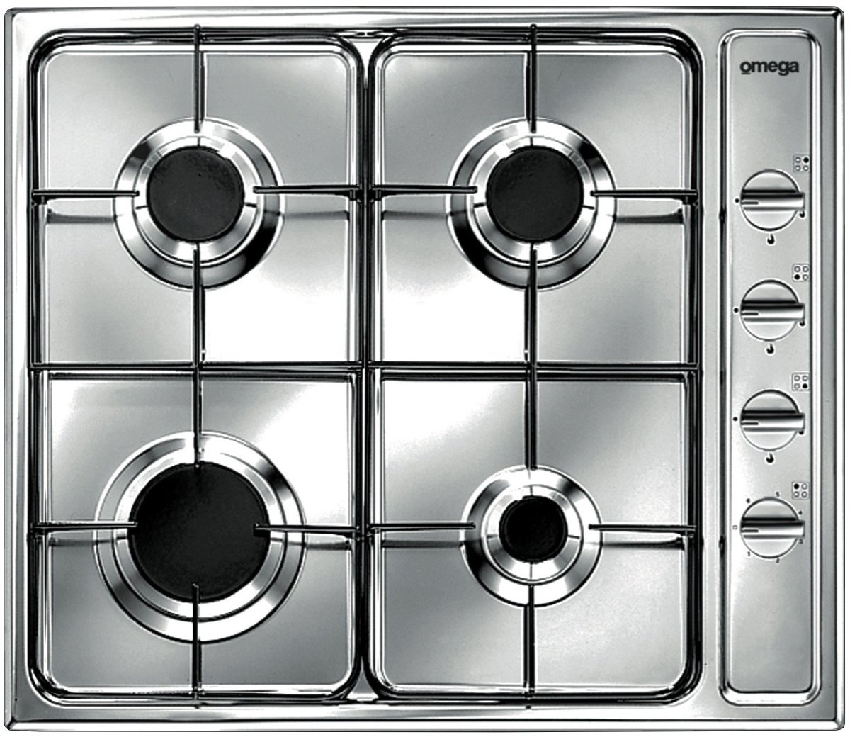 Omega Og60xa 60cm Natural Gas Cooktop Appliances Online