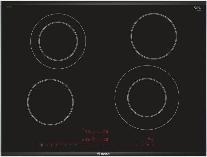 NEW Bosch PKG775DB1A 70cm Serie 8 Ceramic Cooktop 4242002843469 eBay